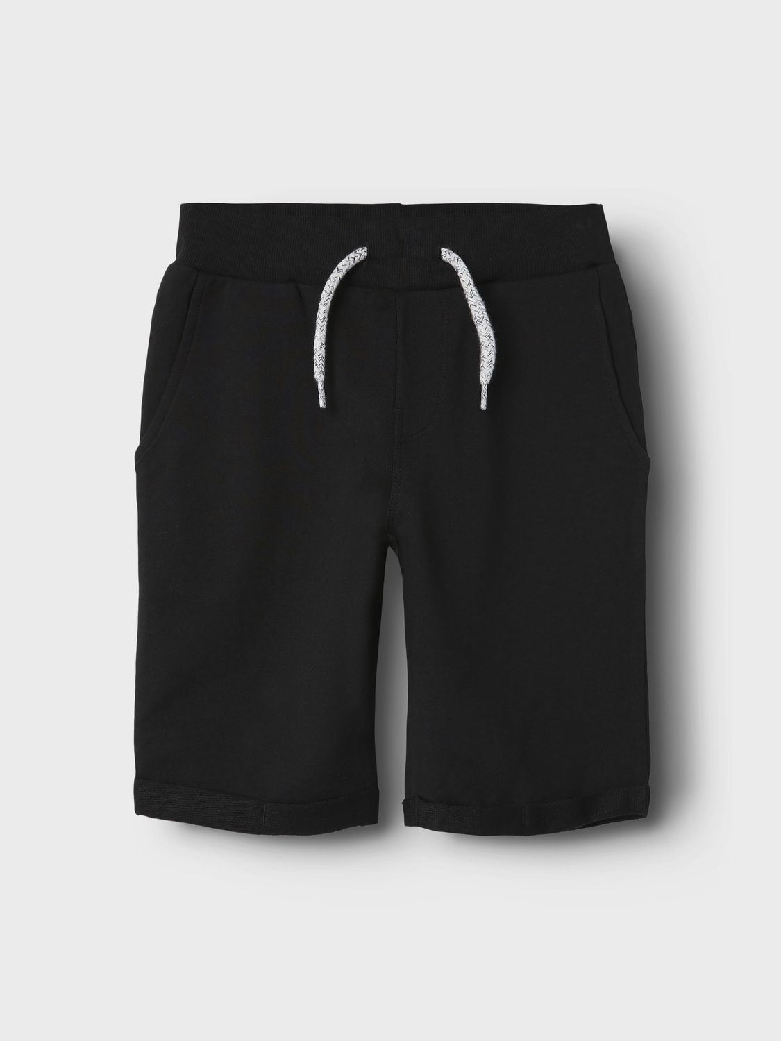 NAME IT - Vermo Long Sweat Shorts Noos Black