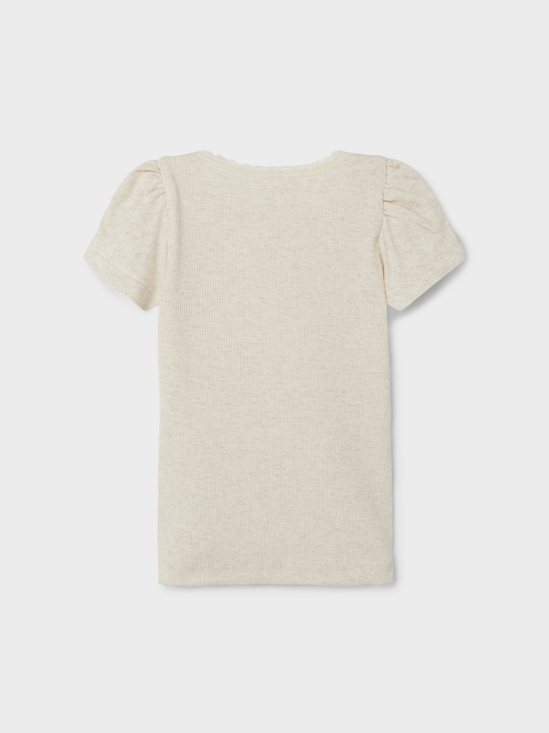 NAME IT - Kap NOOS Bluse Korte ærmer Peyote Melange