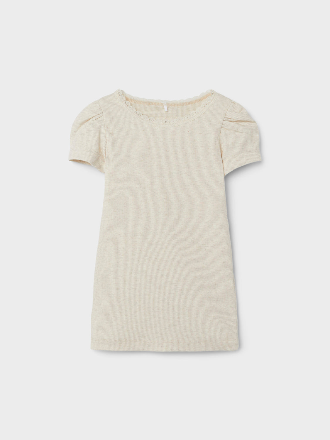 NAME IT - Kap NOOS Bluse Korte ærmer Peyote Melange