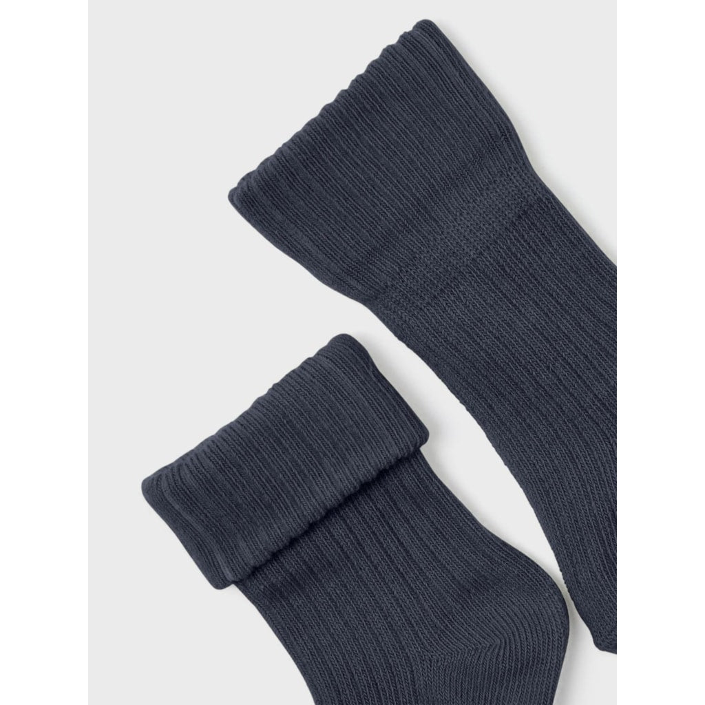 NAME IT - Nobby Dark Sapphire Strømper