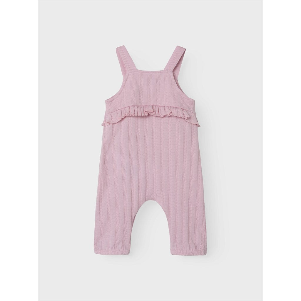 NAME IT - Parfait Pink Dubie Overall