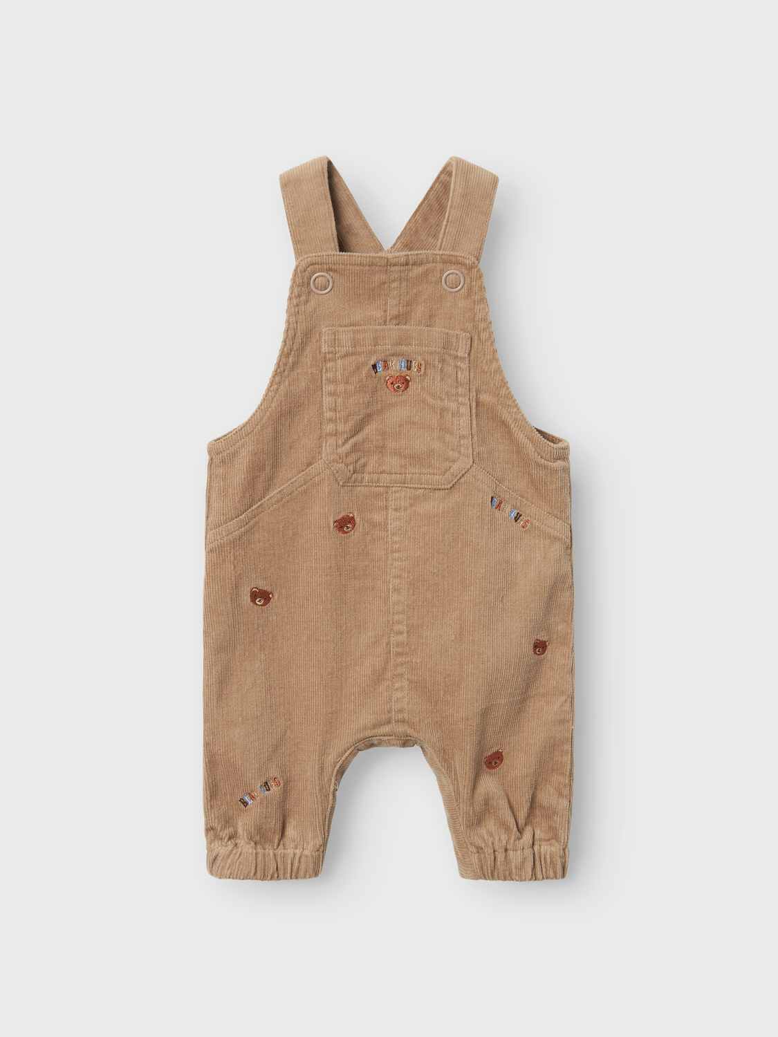 NAME IT - Ollie Overall Weathered Teak