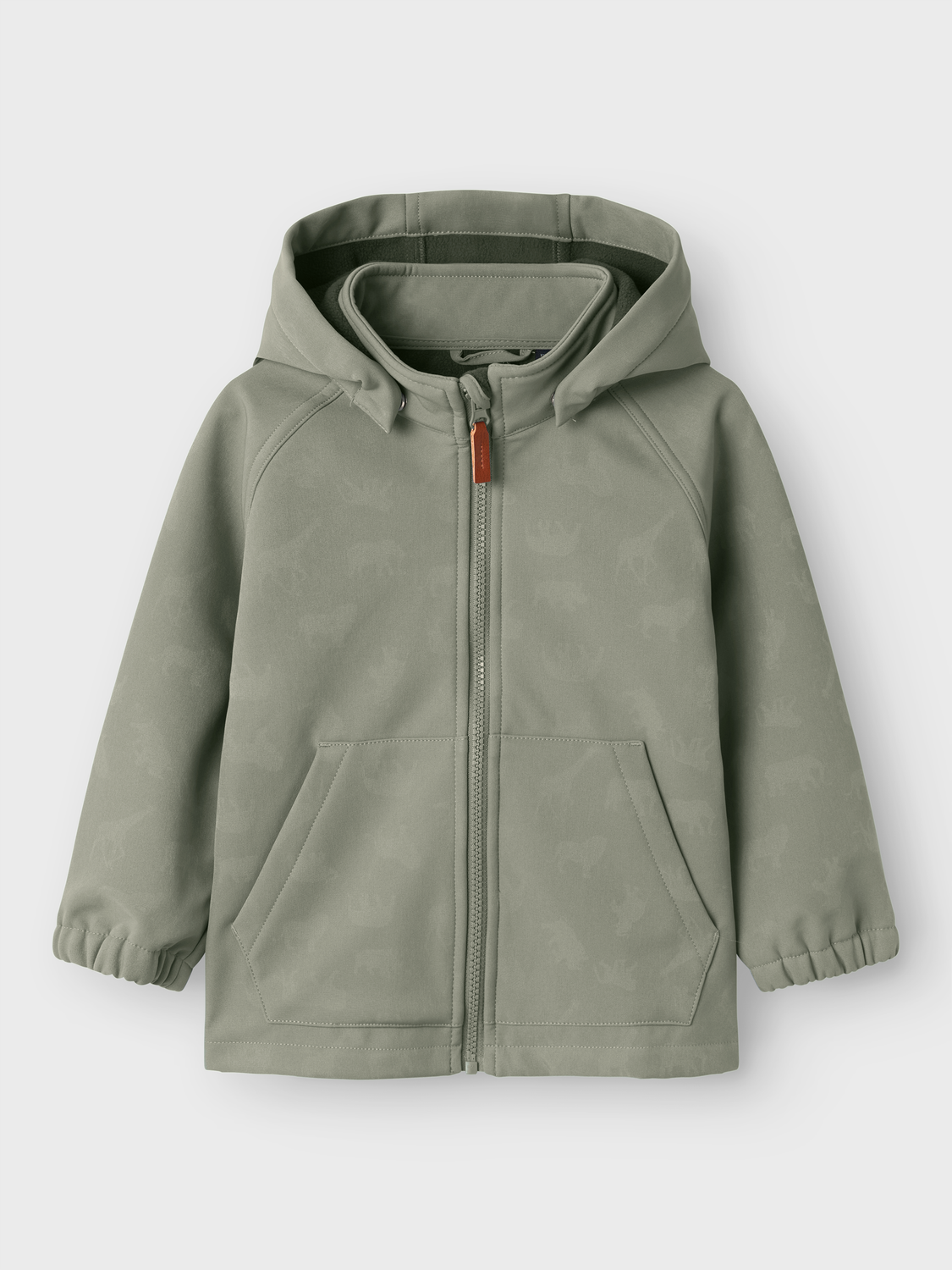 NAME IT - Alfa08 Softshell Jakke Magic Savannedyr