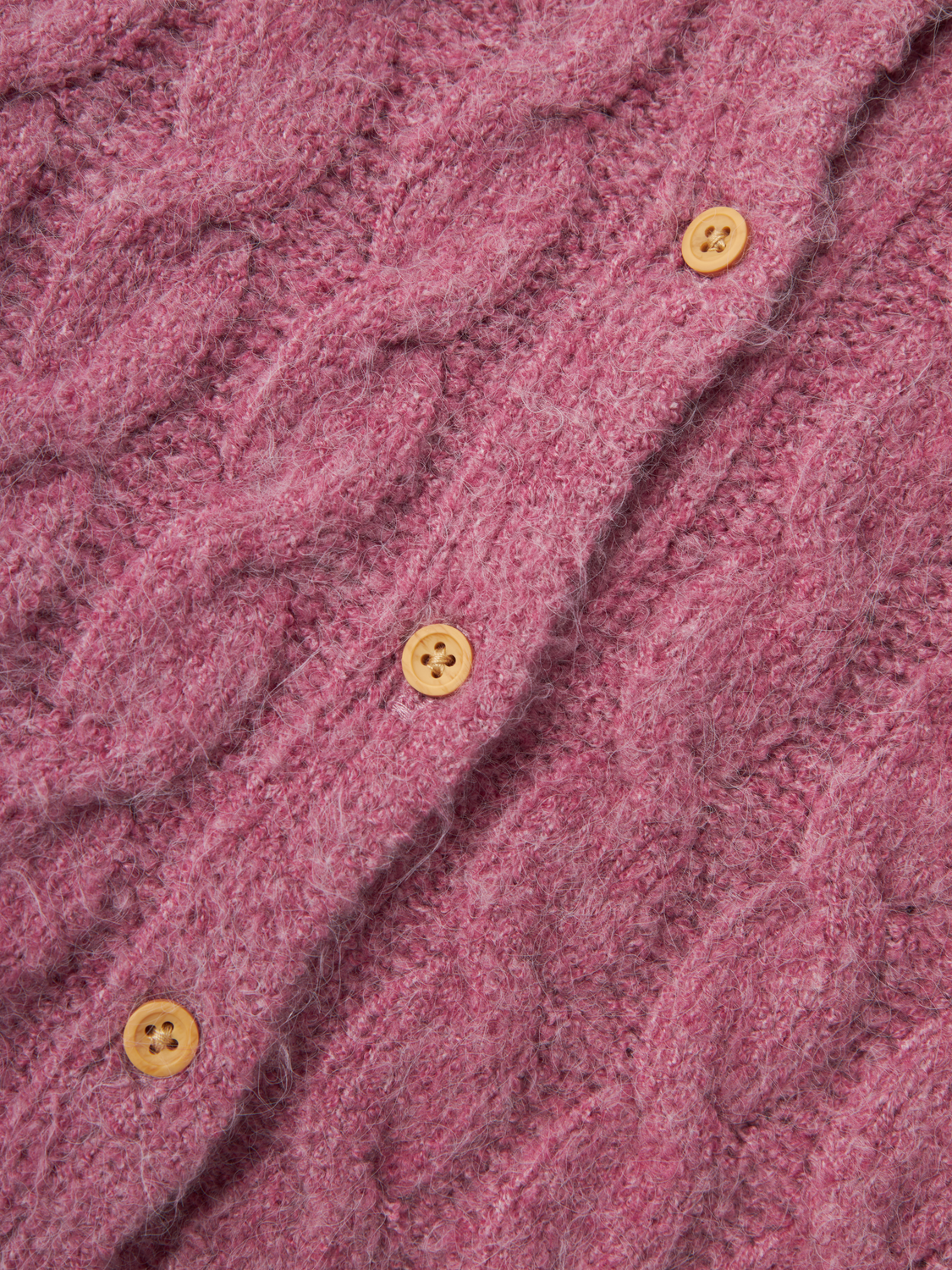 NAME IT - Salille Strikket Cardigan Mauve Orchid