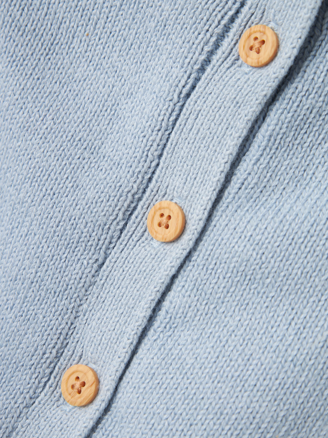 NAME IT - Bimolly Subdued Blue Strik Cardigan