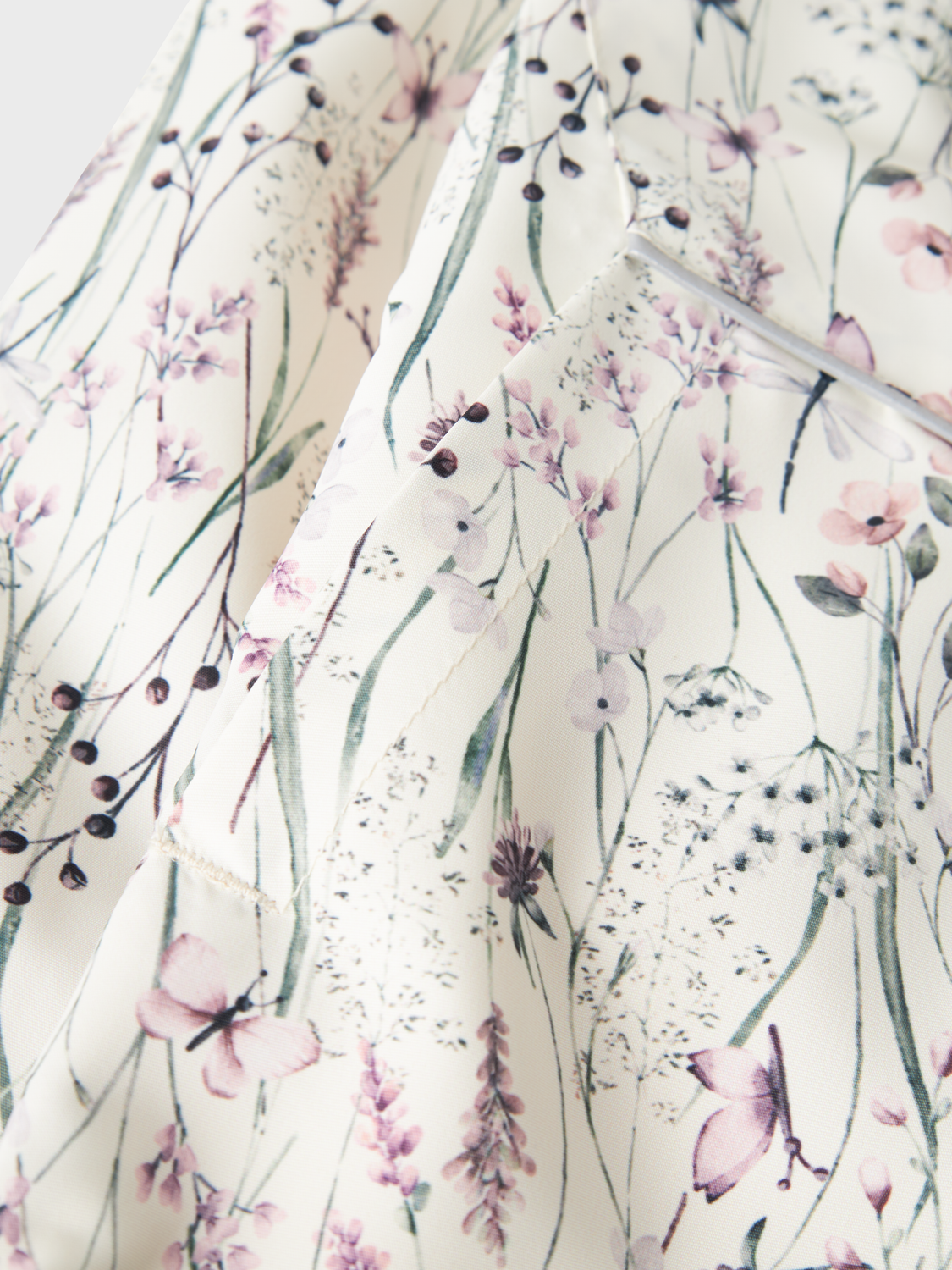 NAME IT - Maxi Li Jakke Whisper White Flower