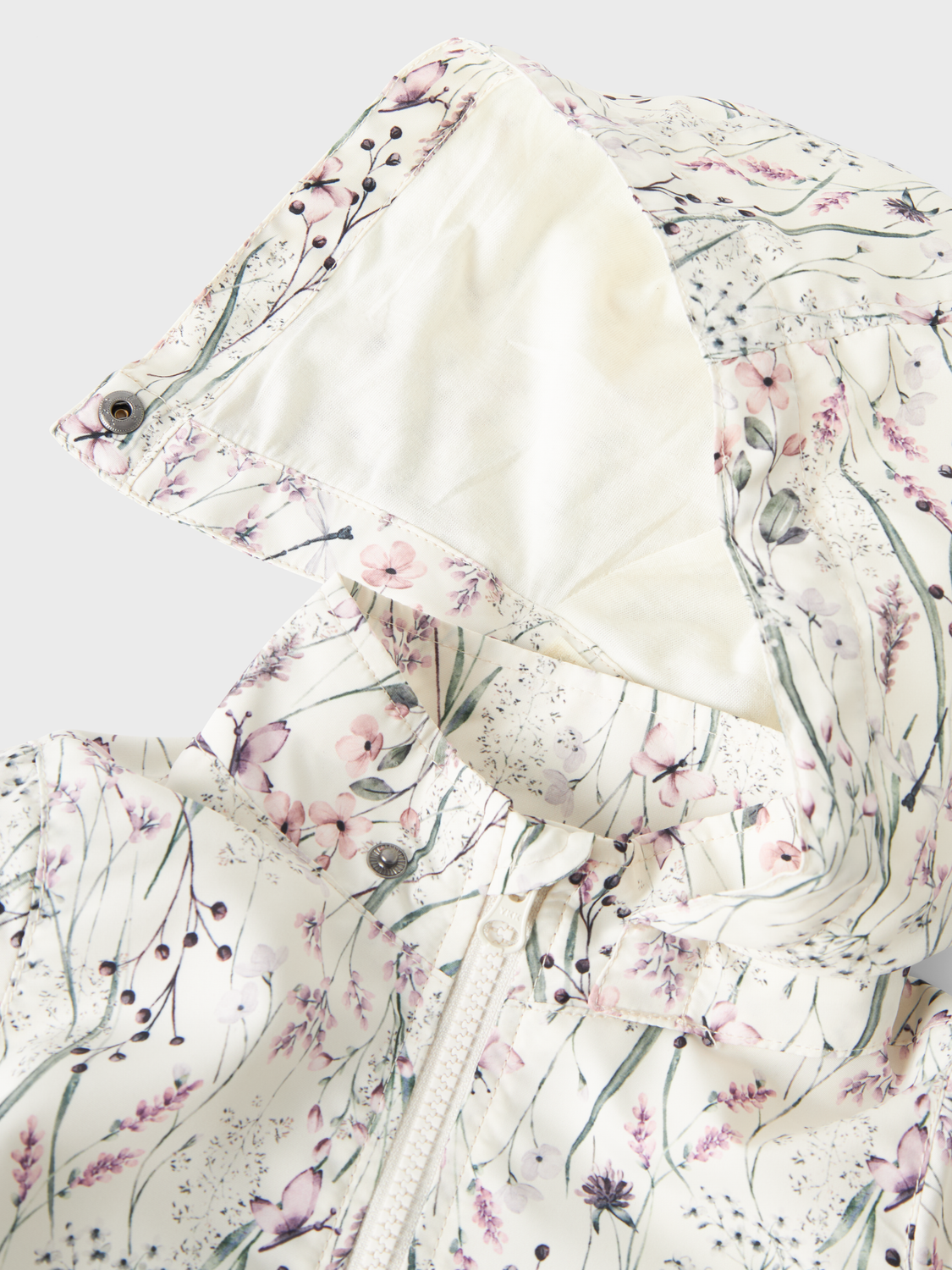 NAME IT - Maxi Li Jakke Whisper White Flower