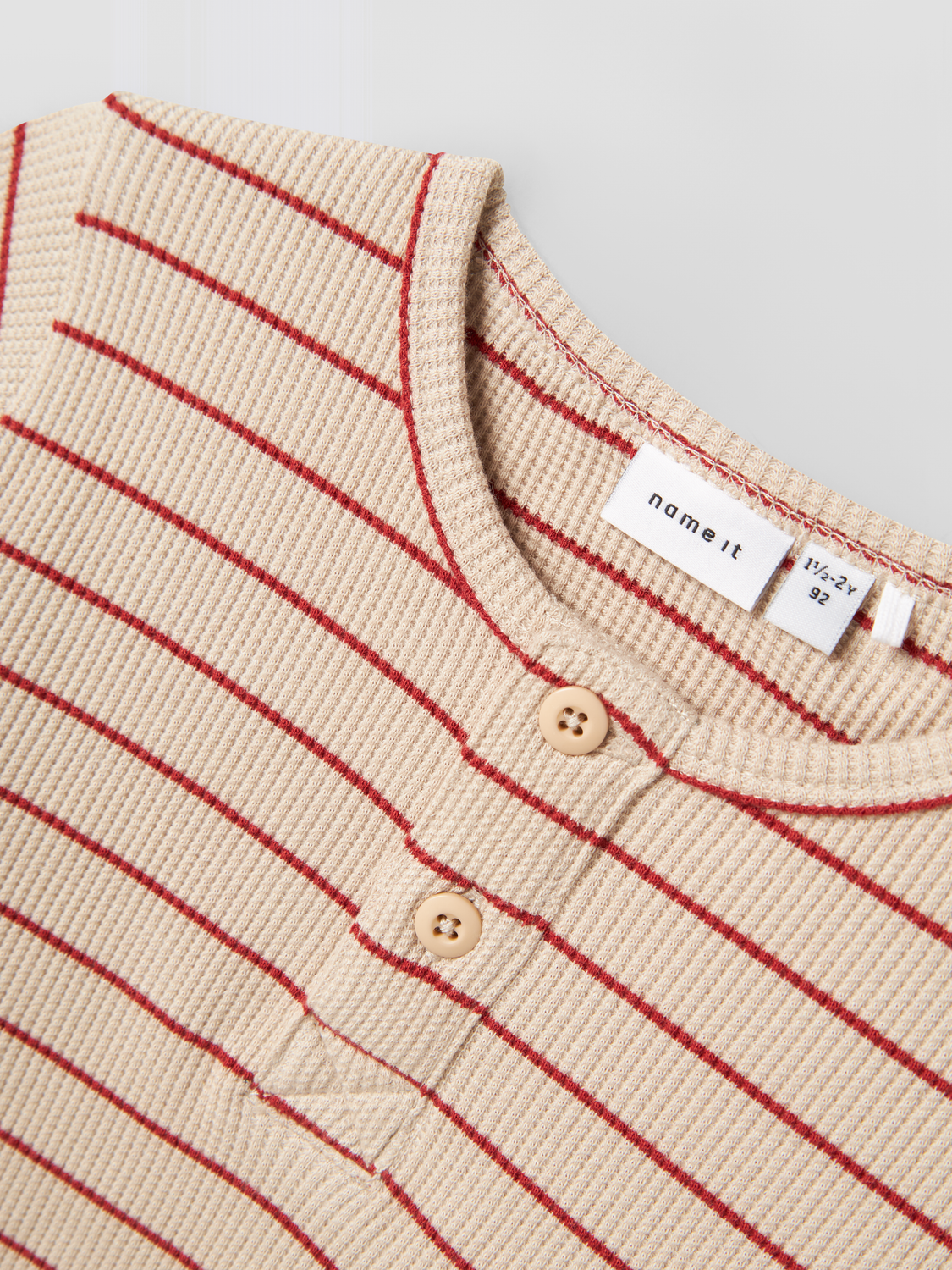 NAME IT - Fully Red Ochre Bluse
