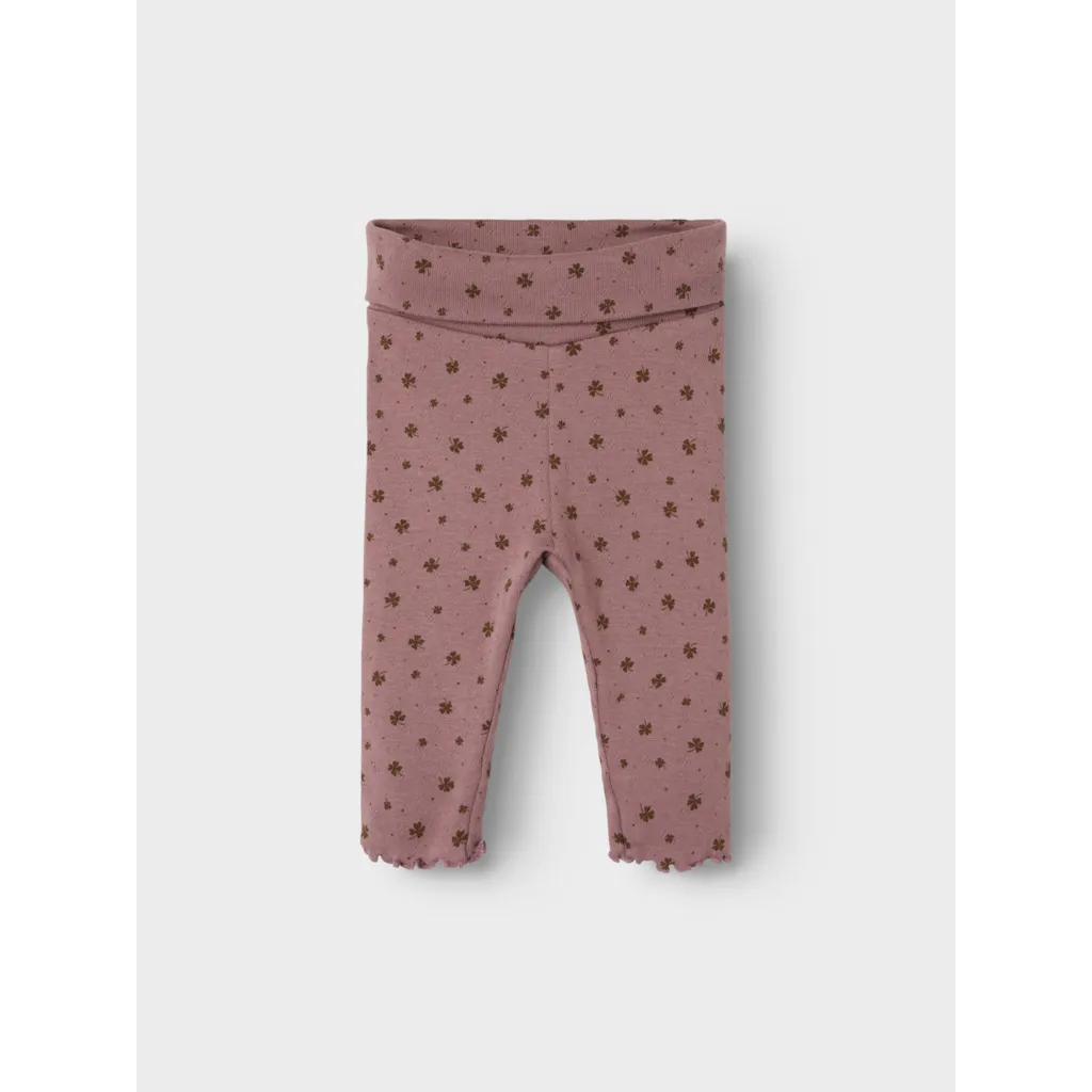 NAME IT - Noella Twillight Mauve Leggings