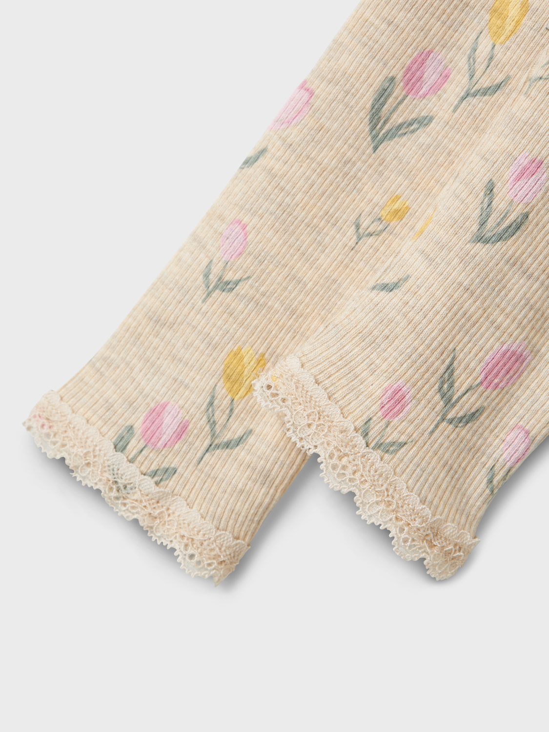 NAME IT - Flowerkap Peyote Melange Leggings