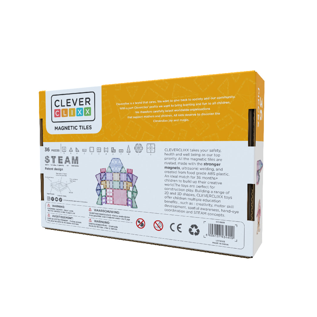 Cleverclixx - Pastel Petite 36 dele