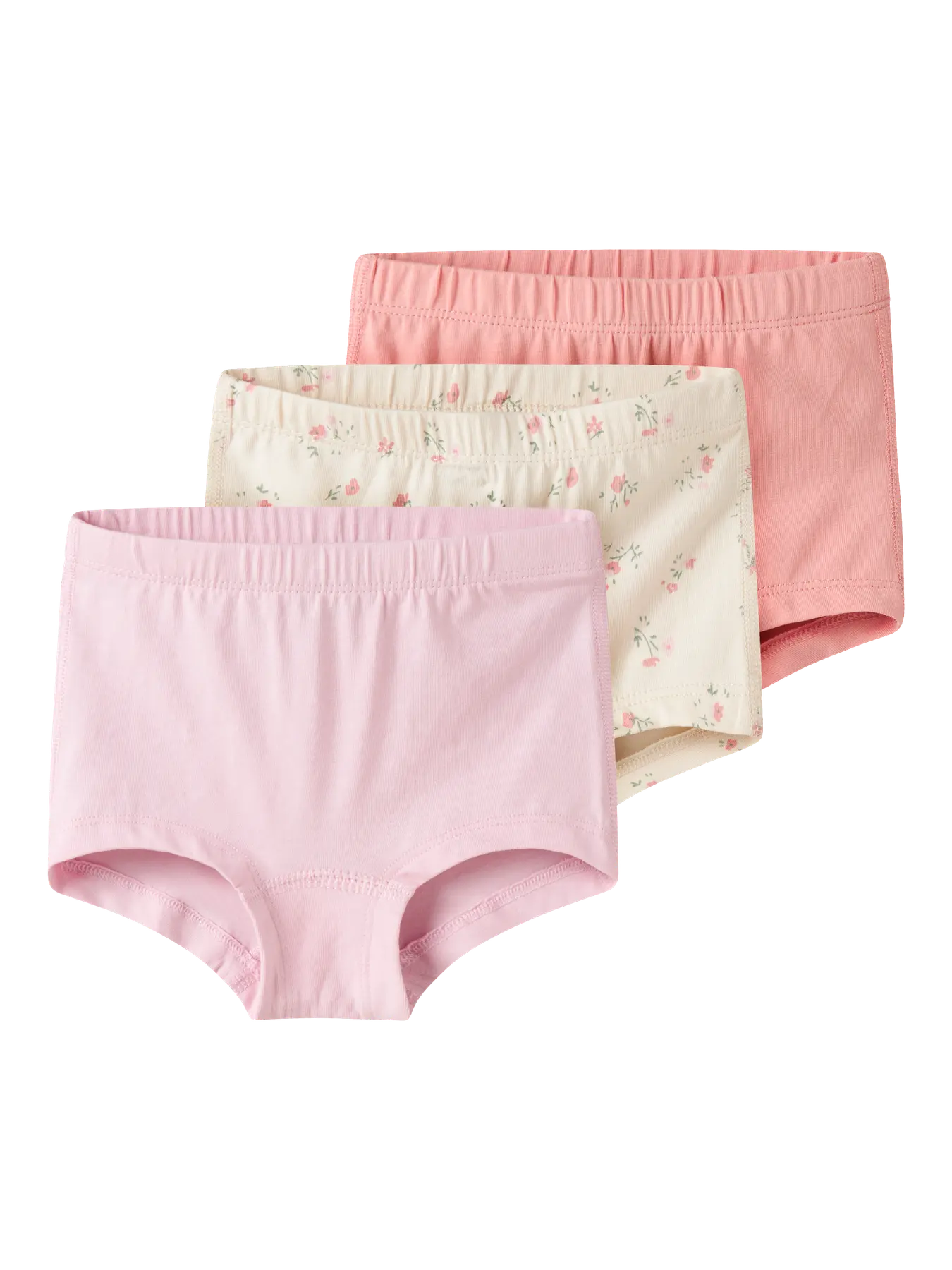 Name It - 3-pak hipsters, flower