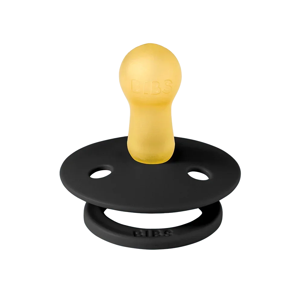 BIBS Pacifier Colour 2 pak Polka Latex/Black