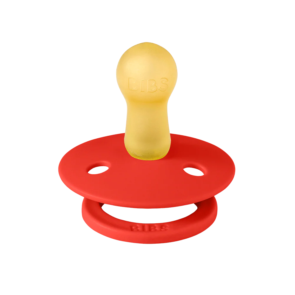 BIBS Pacifier Colour Latex str. 2 - Candy Apple