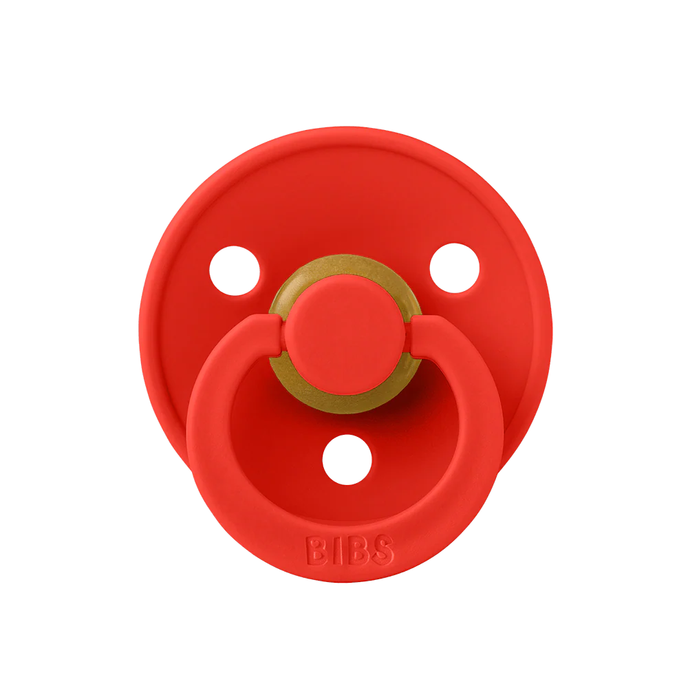 BIBS Pacifier Colour Latex str. 2 - Candy Apple