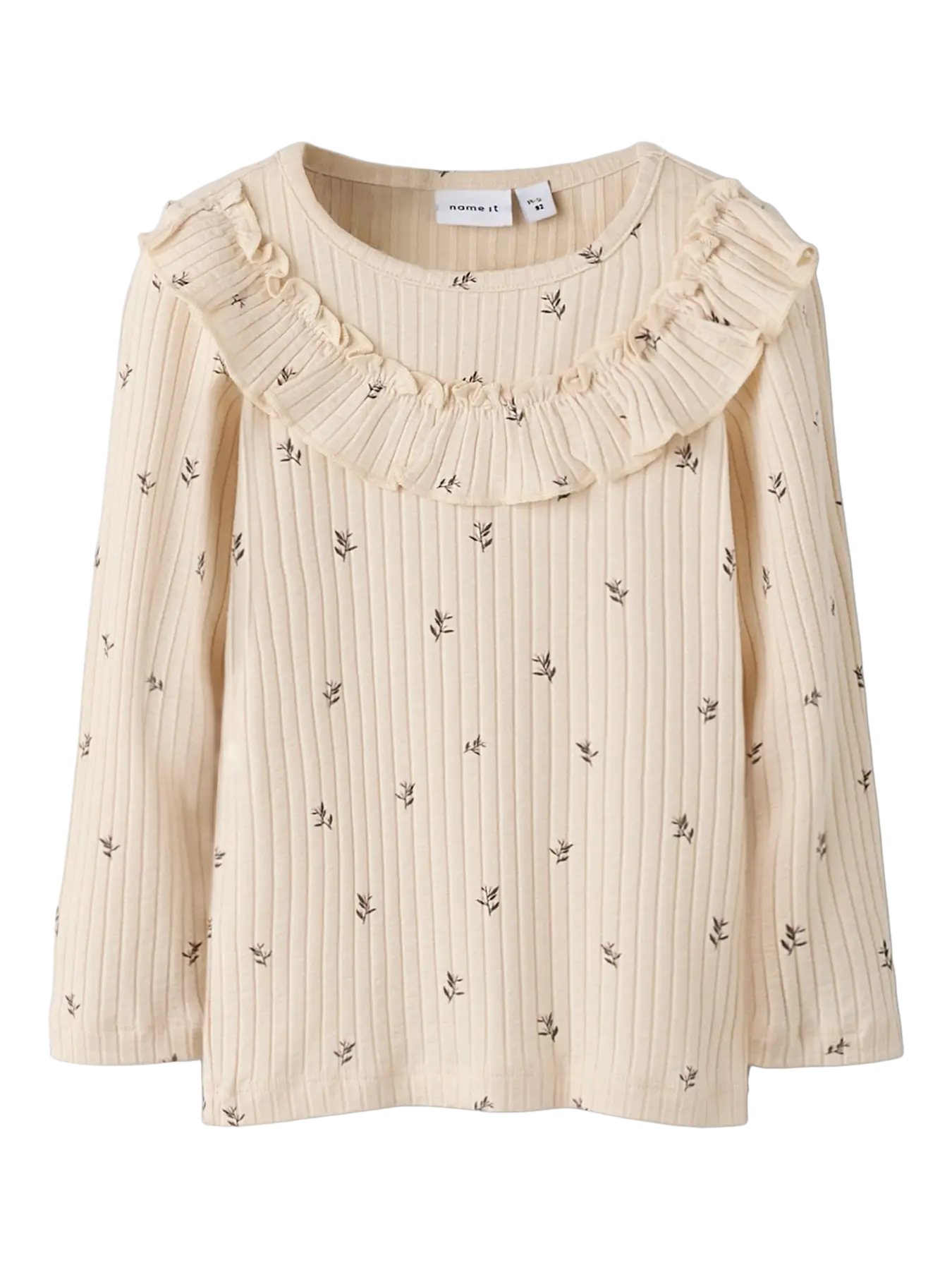 Name It - Slim Top, Buttercream