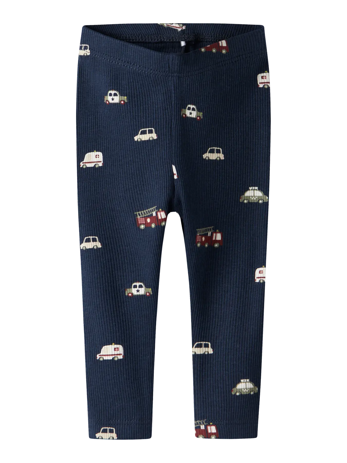 Name It - rib bukser navy, biler