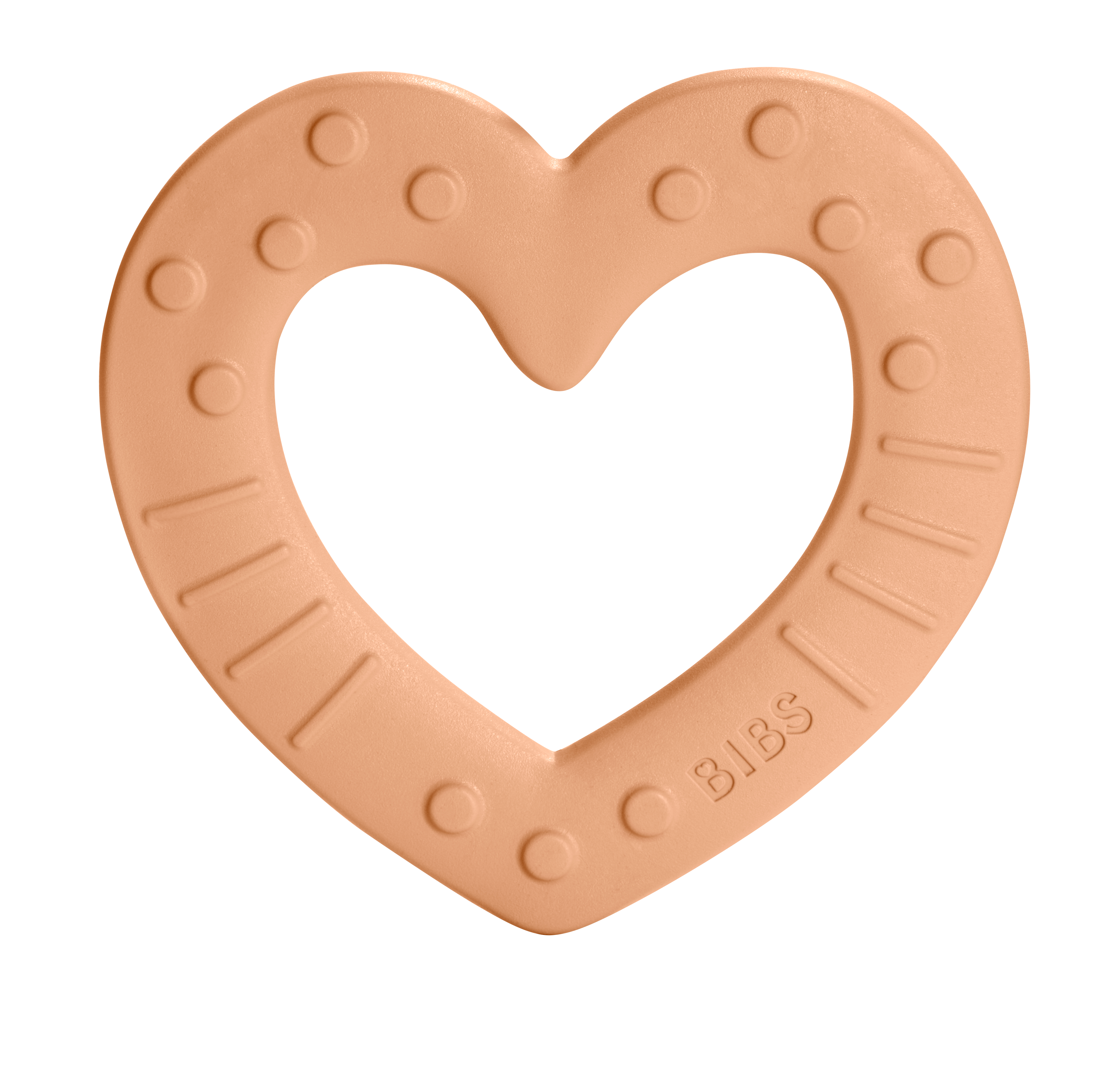 BIBS Baby Bitie Bidering Hjerte, i flere farver