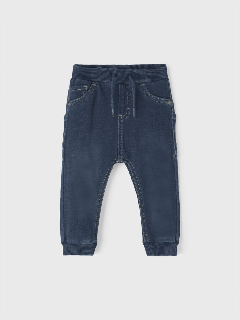 NAME IT - Dark Blue Ben Sweat Jeans
