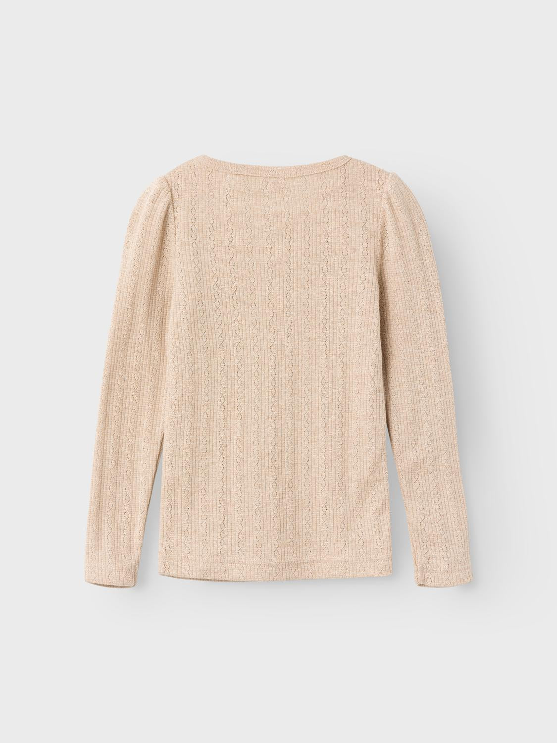 NAME IT - Ohusa Bluse Oxford Tan