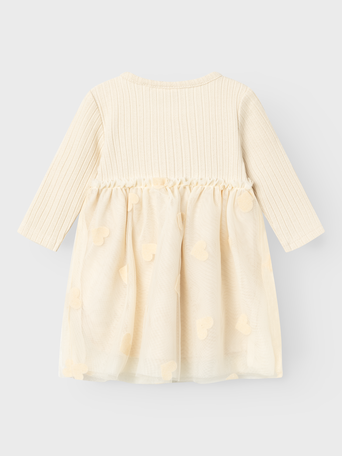 NAME IT - Najas Summer Sand Kjole Hjerter