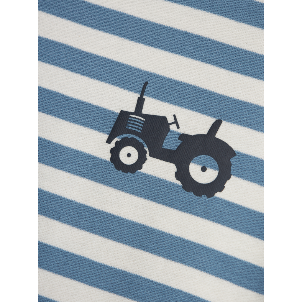 NAME IT - Jamo Provincial Blue Traktor T-shirt