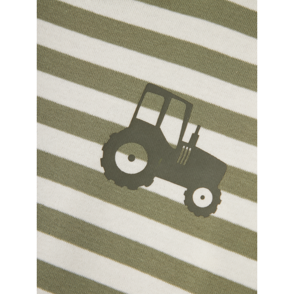 NAME IT - Jamo Oil Green Traktor T-shirt