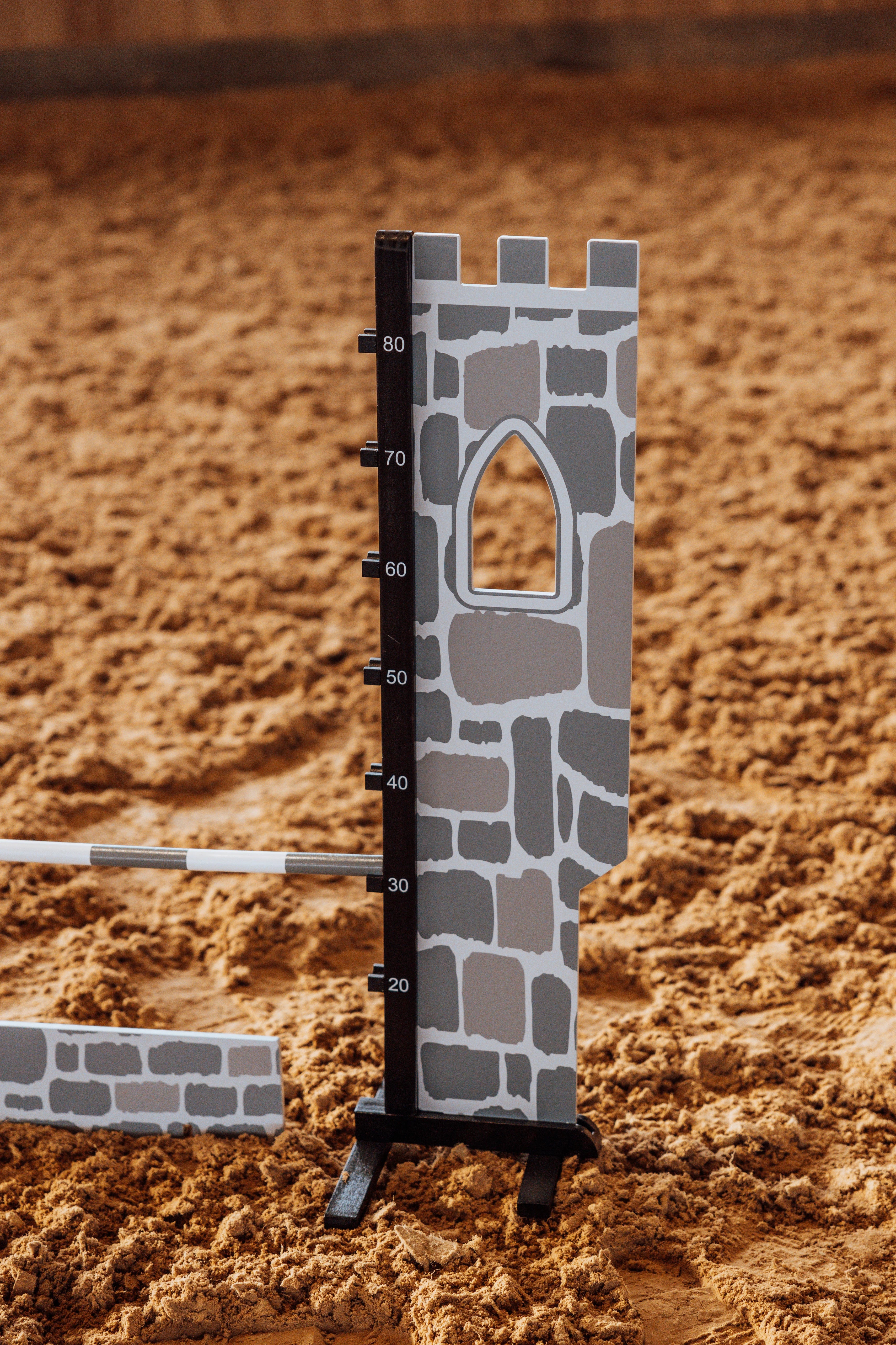 Kæpheste spring, ridderborg