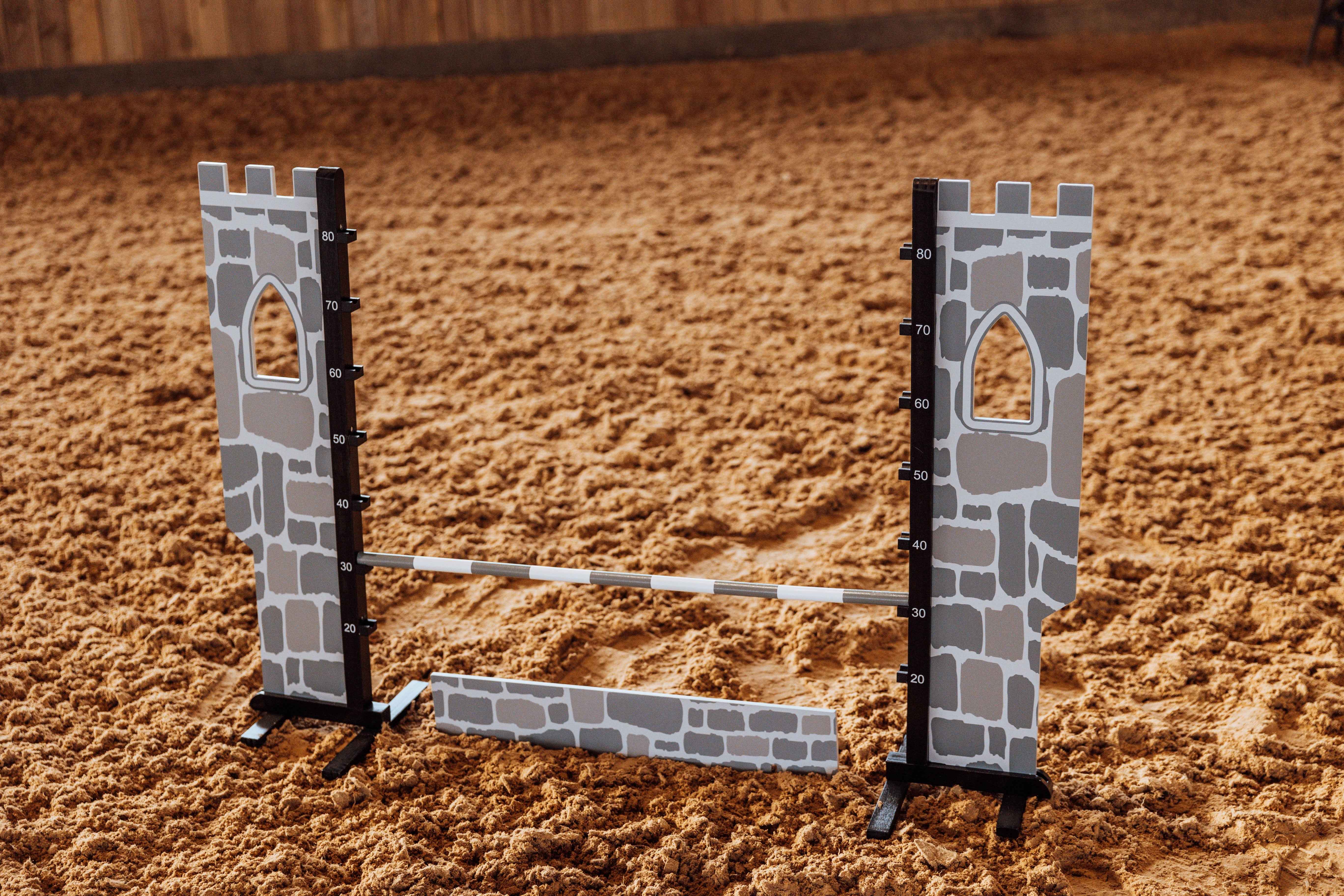 Kæpheste spring, ridderborg