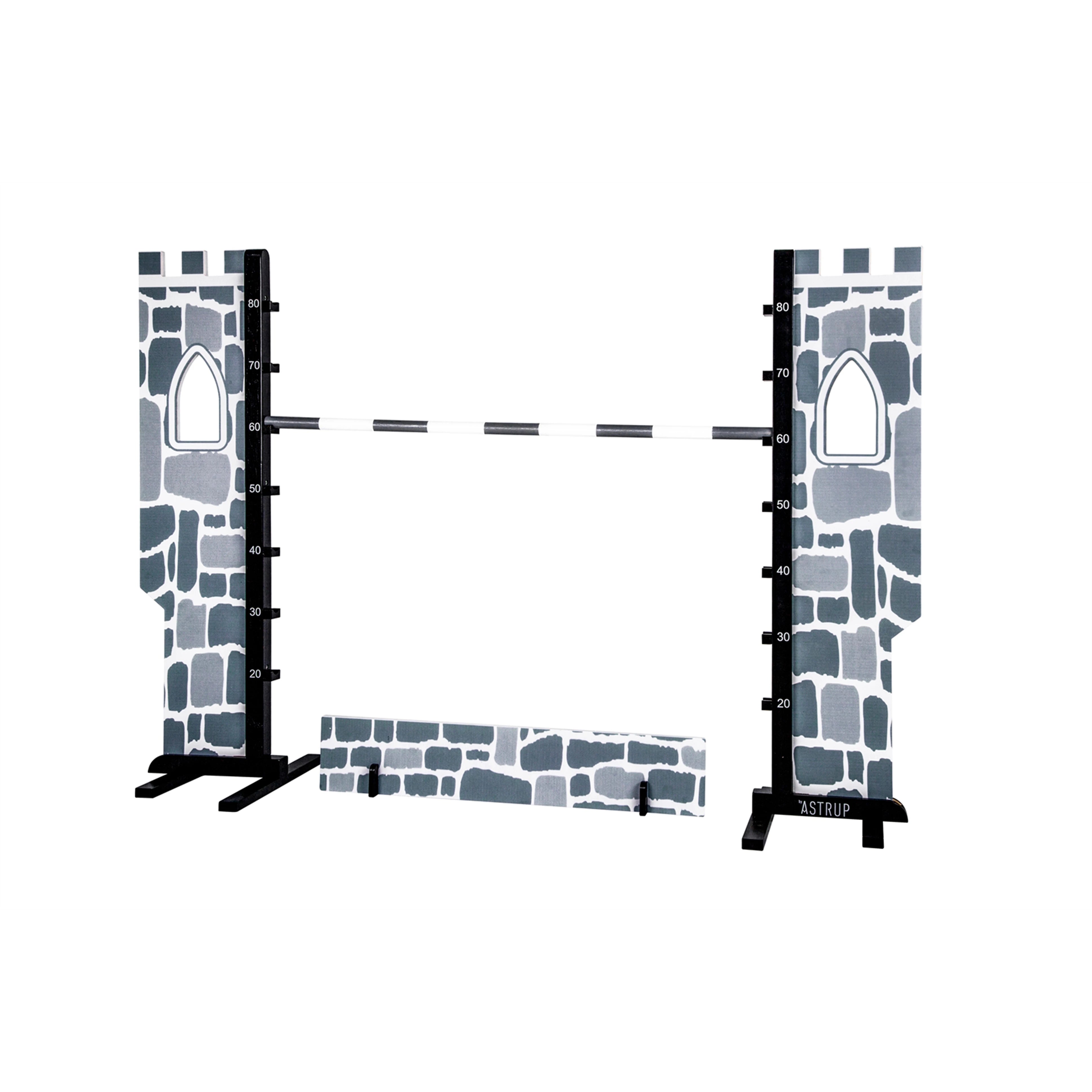 Kæpheste spring, ridderborg