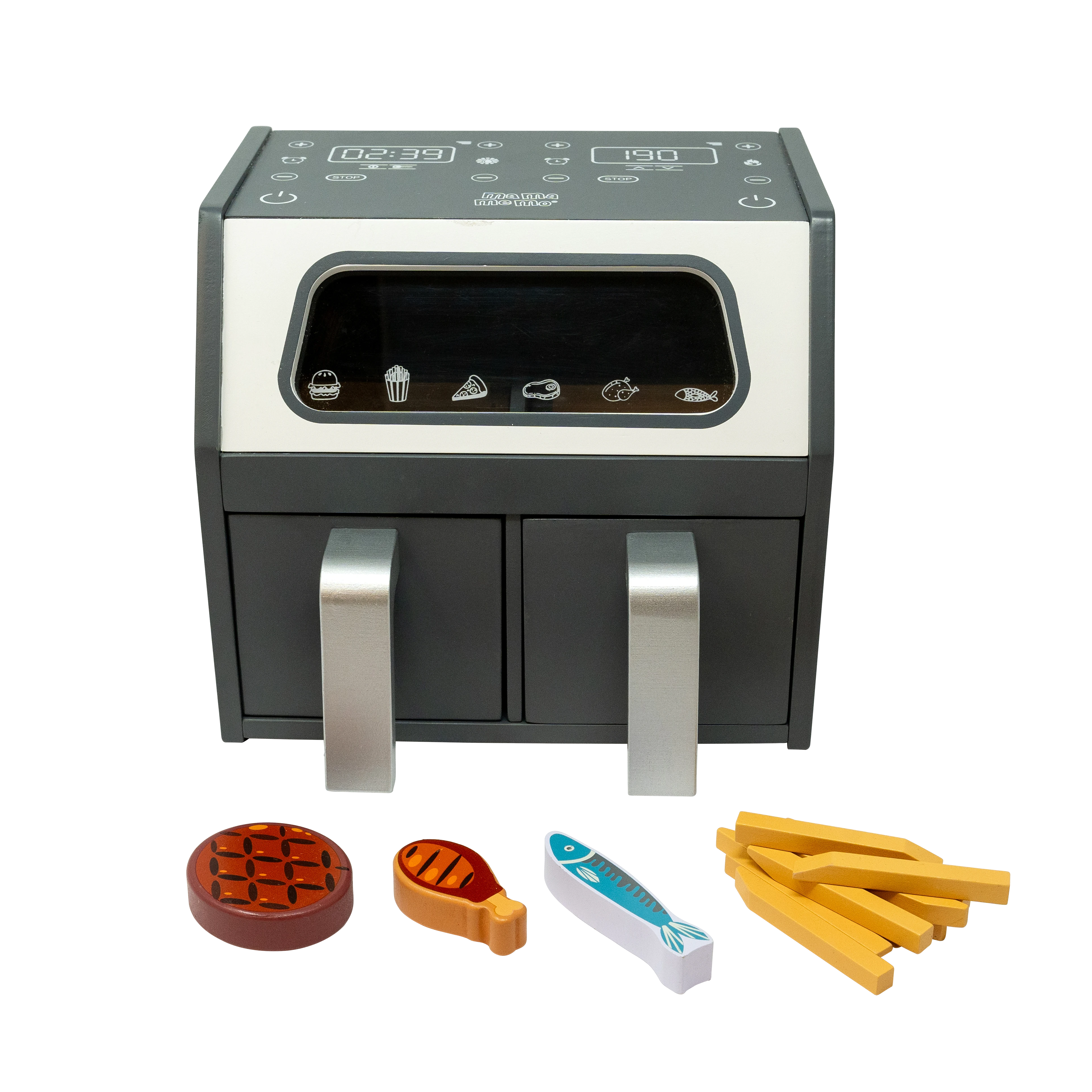 Airfryer med tilbehør