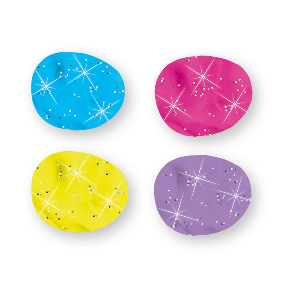 Modellervoks, silkeblød glitter