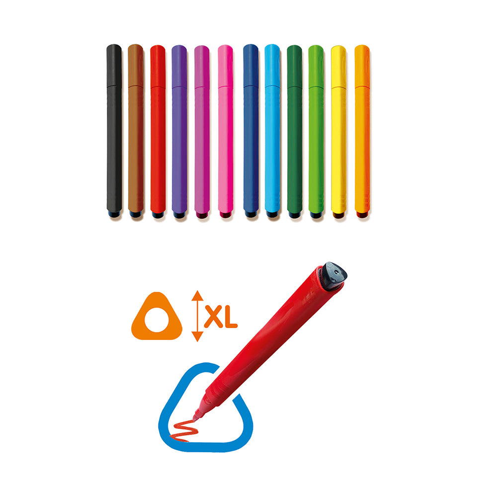 Tusser med trekantsgreb