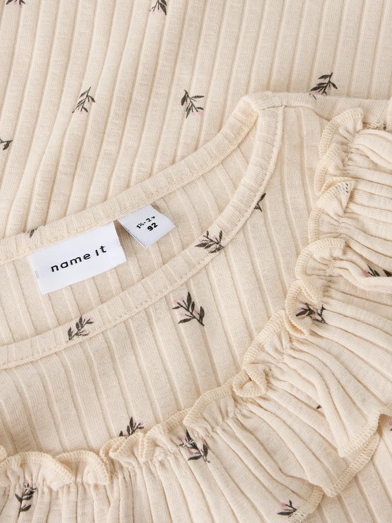 Name It - Slim Top, Buttercream