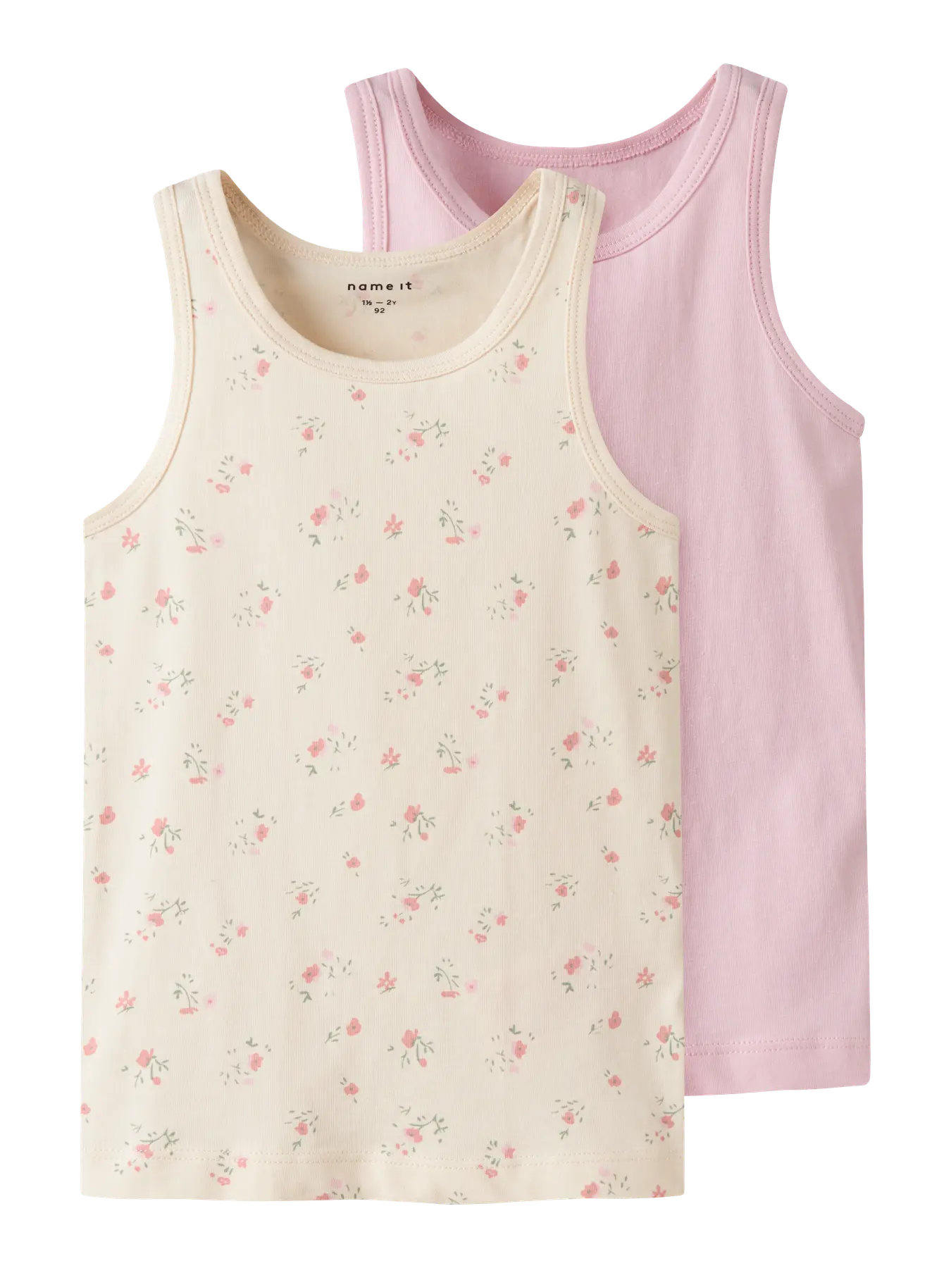 Name it - 2-pak tank top, flower