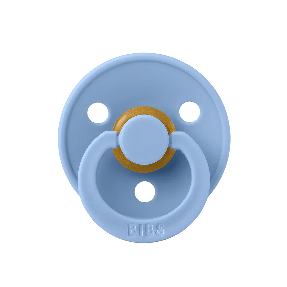 BIBS Pacifier Colour Latex str. 2 - Sky Blue