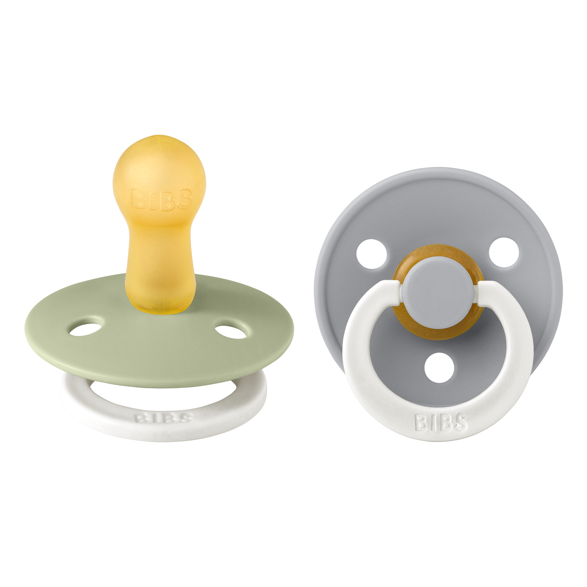 BIBS Colour Glow sut 2-pak str 2, i flere farver