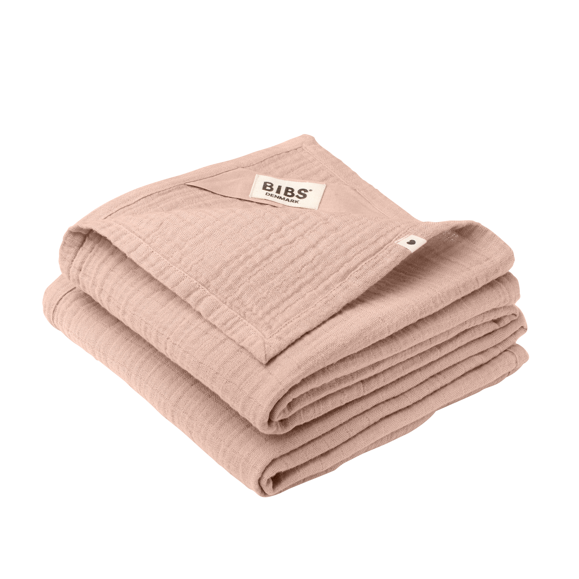 BIBS Cuddle Cloth Muslin 2-pak 70x70 cm, i flere faver