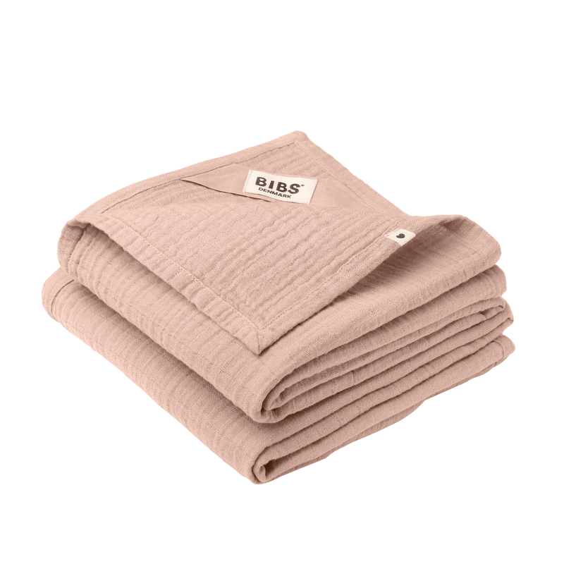 BIBS Cuddle Cloth Muslin 2-pak 70x70 cm, i flere faver