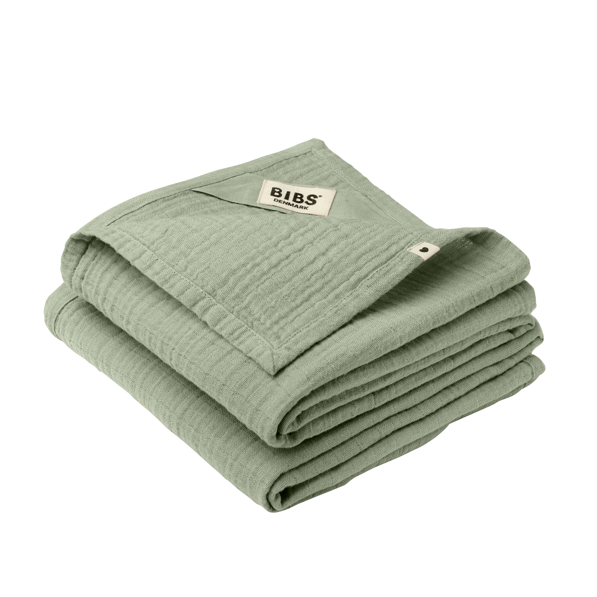 BIBS Cuddle Cloth Muslin 2-pak 70x70 cm, i flere faver